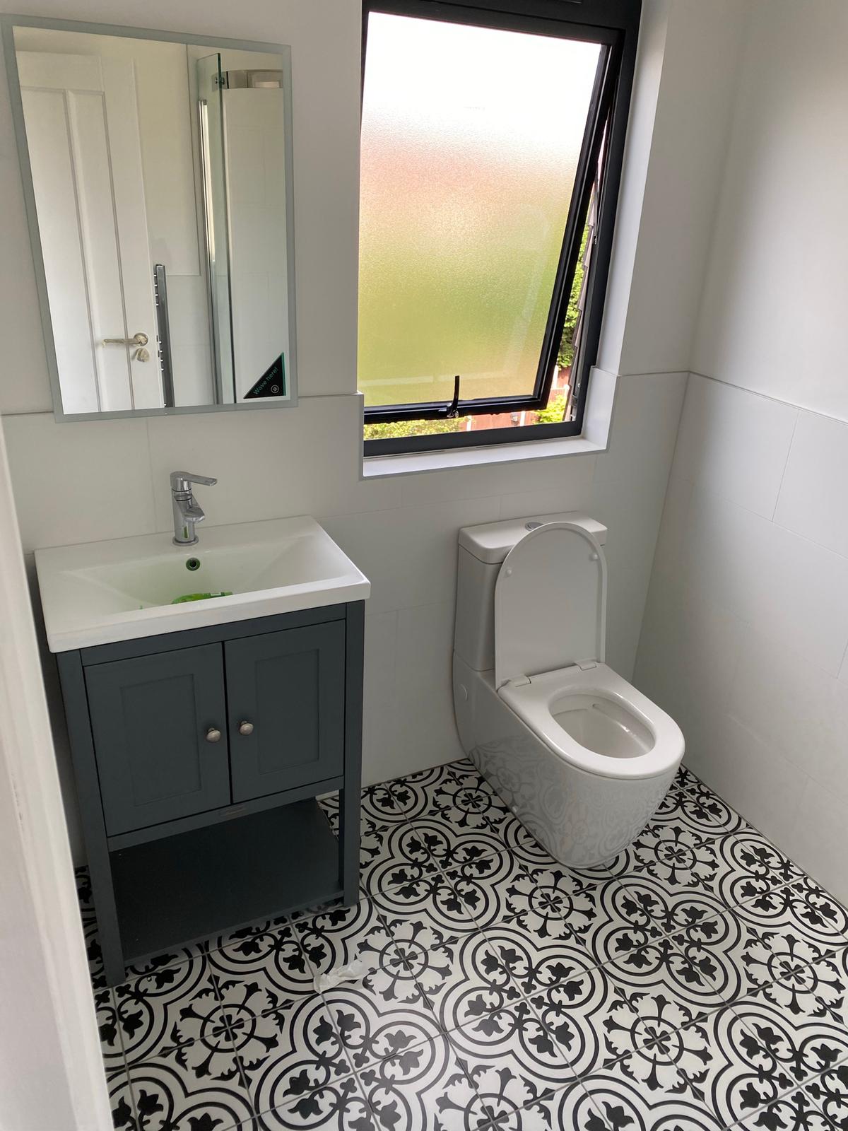 Modern basin toilet