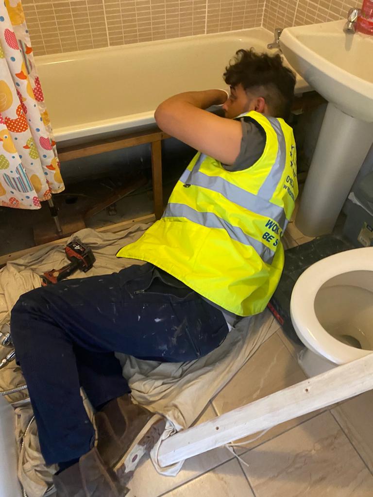 Bathtub installation