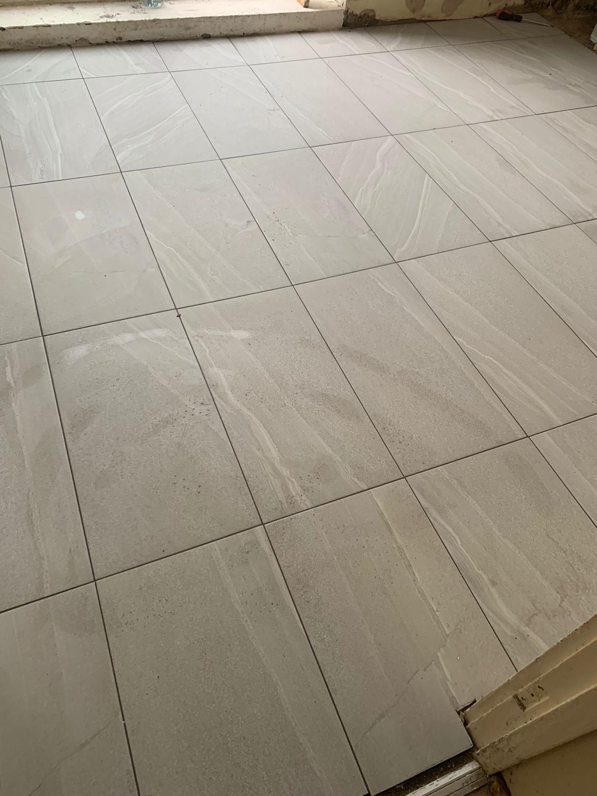 Completed floor heating
